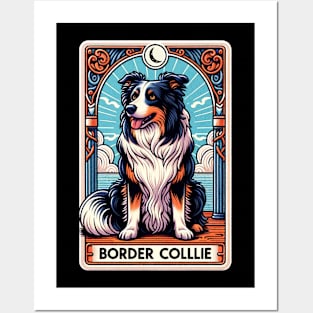 Border Collie Tarot Card Posters and Art